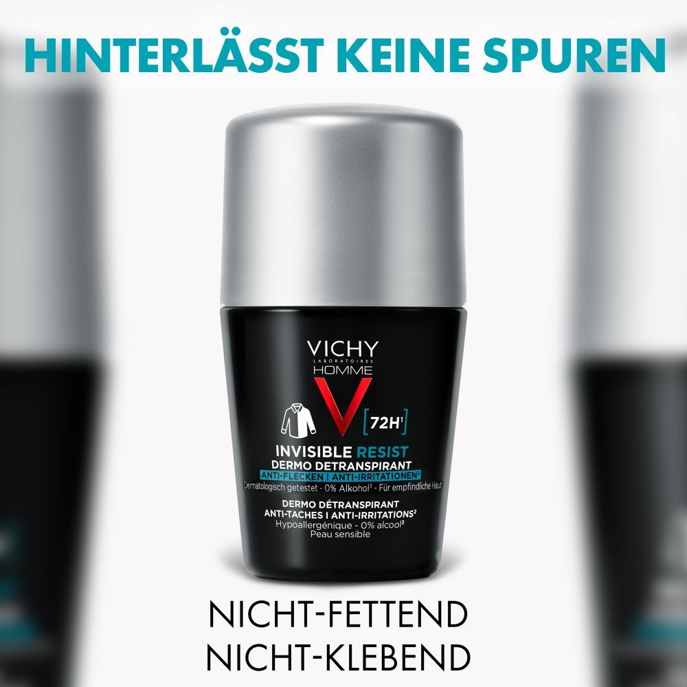 Vichy Homme Deo Roll-on 72h Anti-Flecken