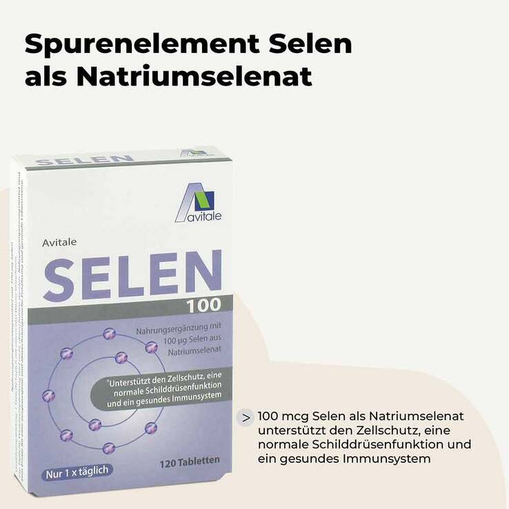 Selen 100 µg Tabletten, 120 St