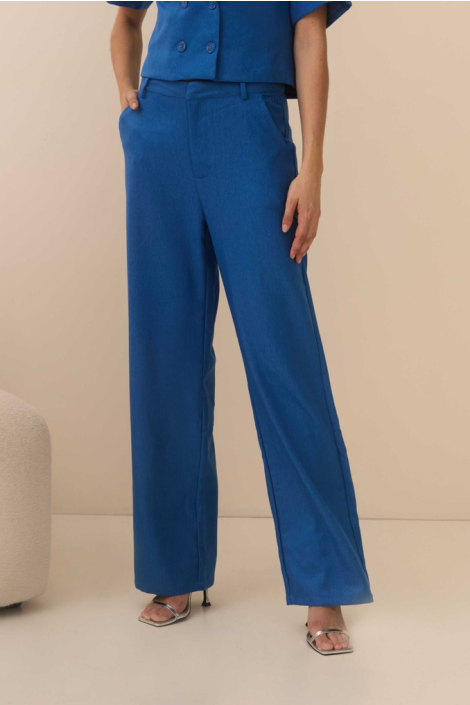 Lofty Manner blauwe dames broek