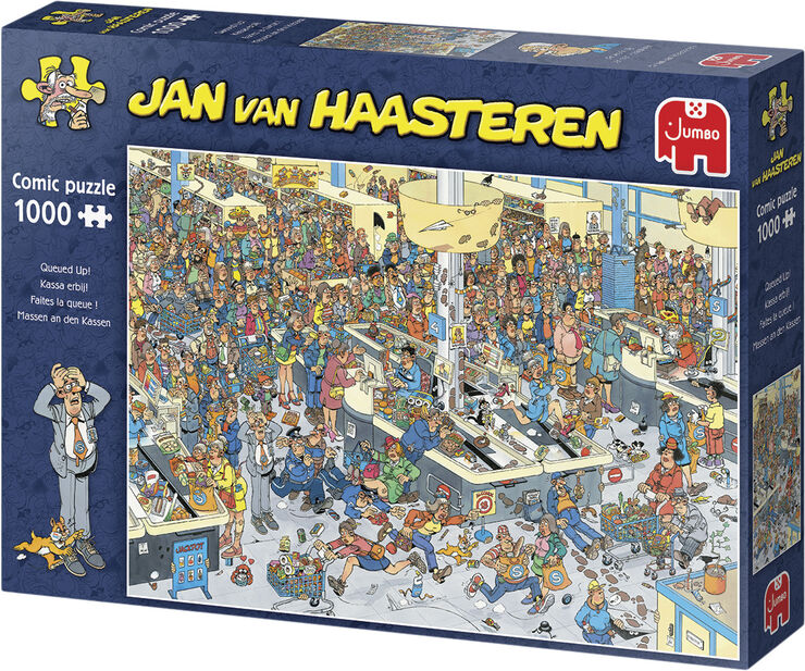 Jan Van Haasteren puslespil JvH Queued Up