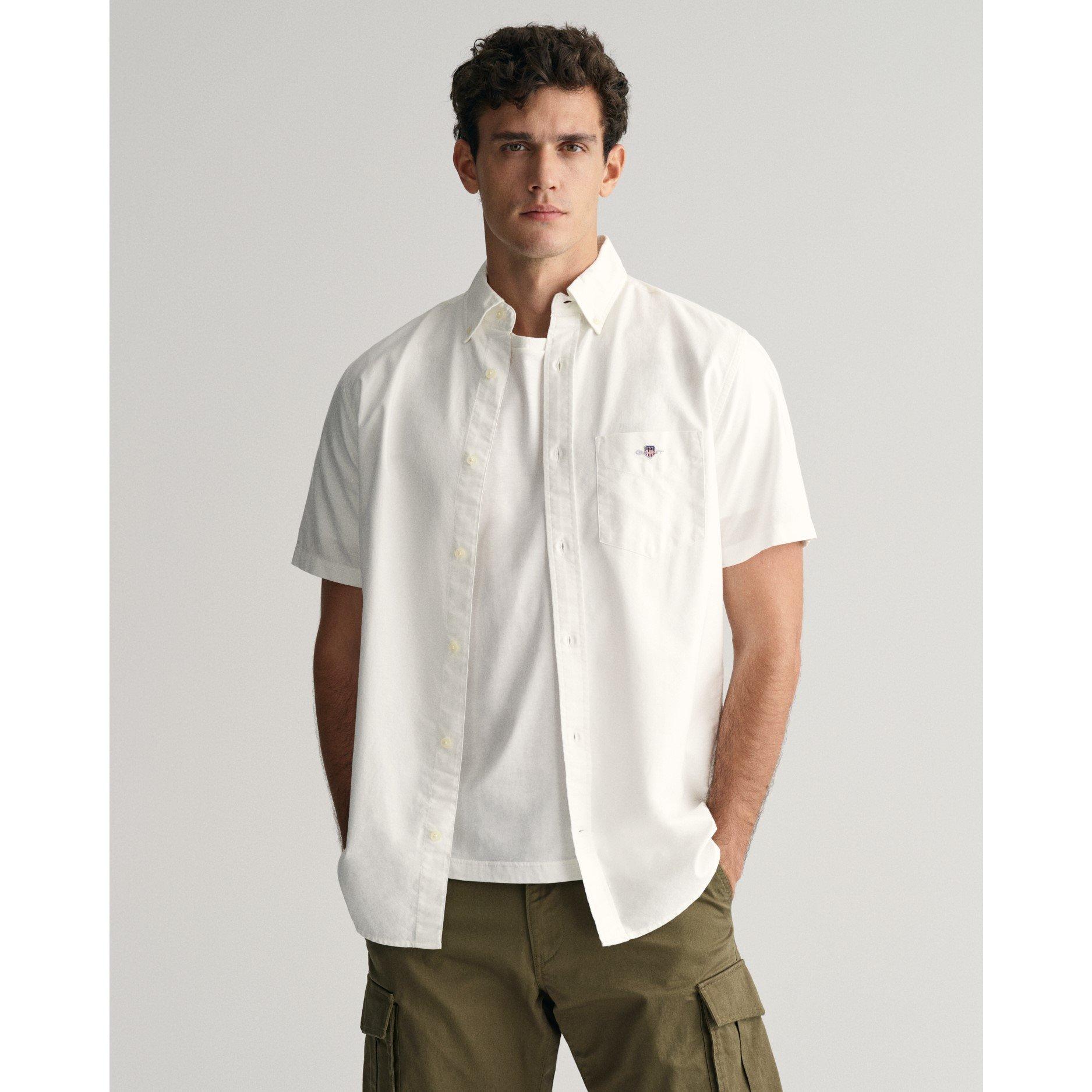 Gant Regular Fit Classic Oxford Short Sleeve Shirt