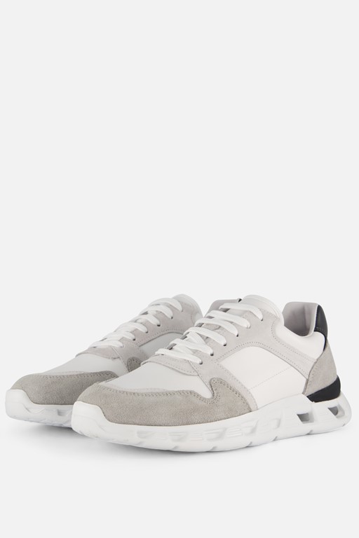 Van Lier Ovada Sneakers wit Leer
