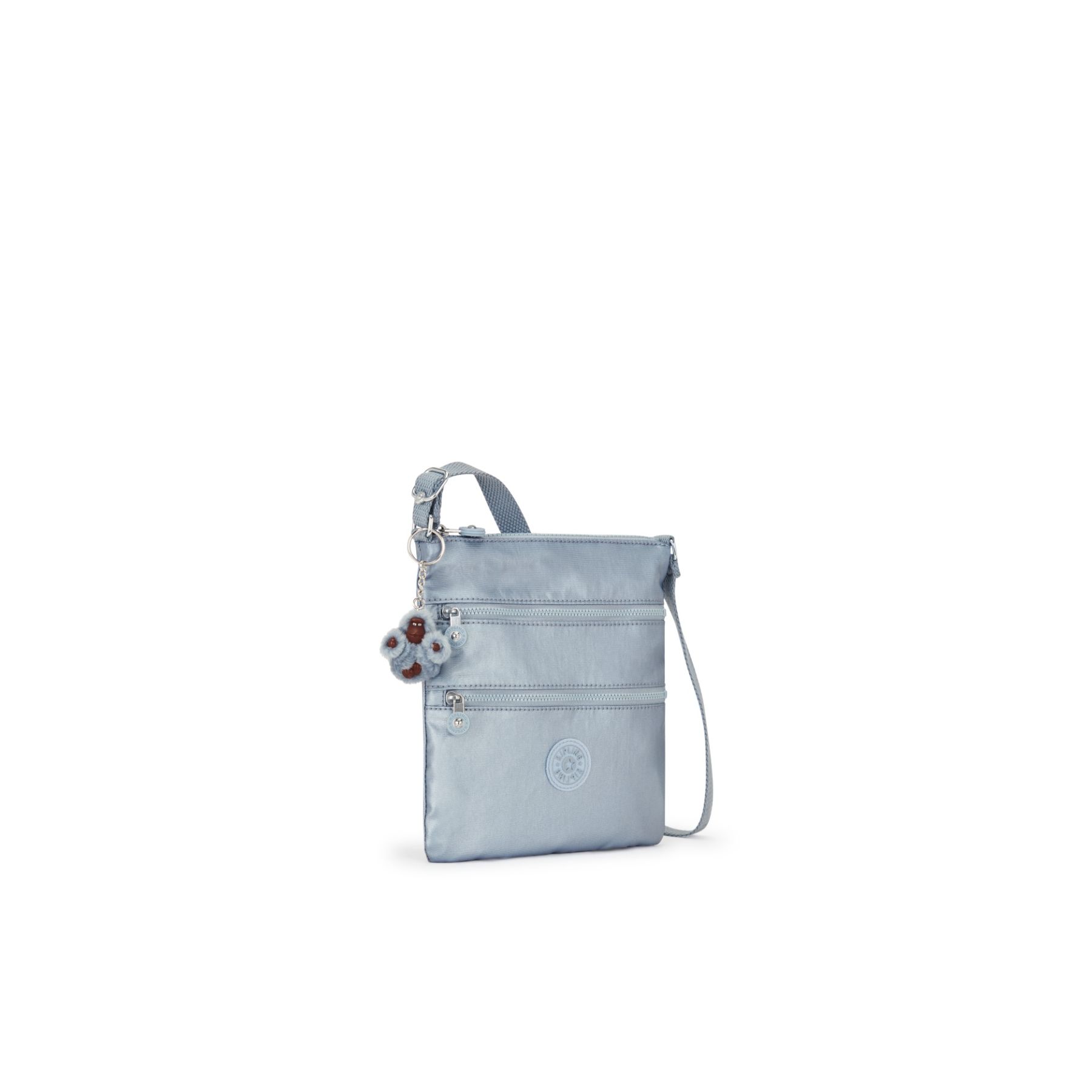KEIKO Petit Sac à Bandoulière - Moon Blue Metallic