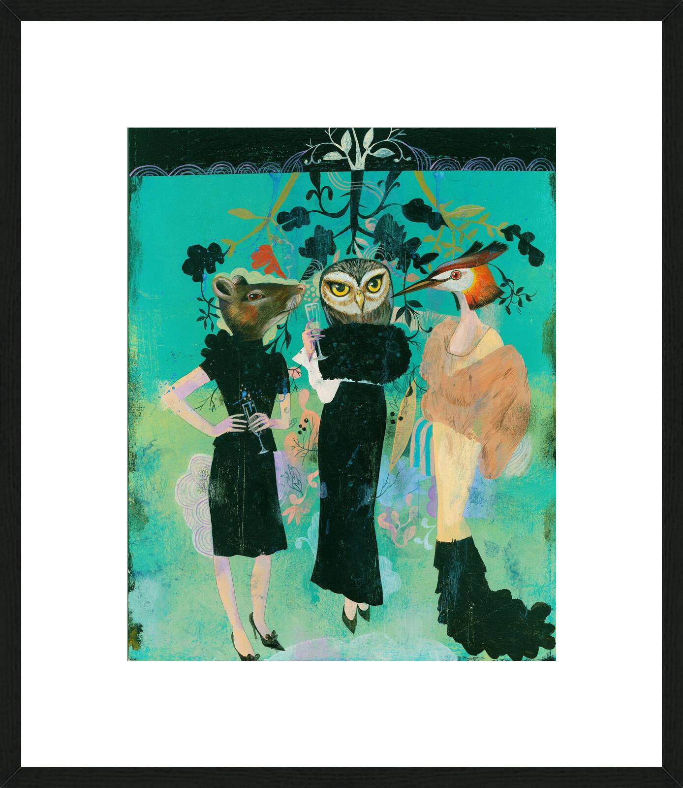 Fashion Animals by Olaf Hajek - Limited Edition. Edition of: 100. Signed.