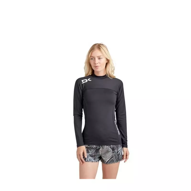 Lycra femme DAKINE HD Snug Fit L/S Black