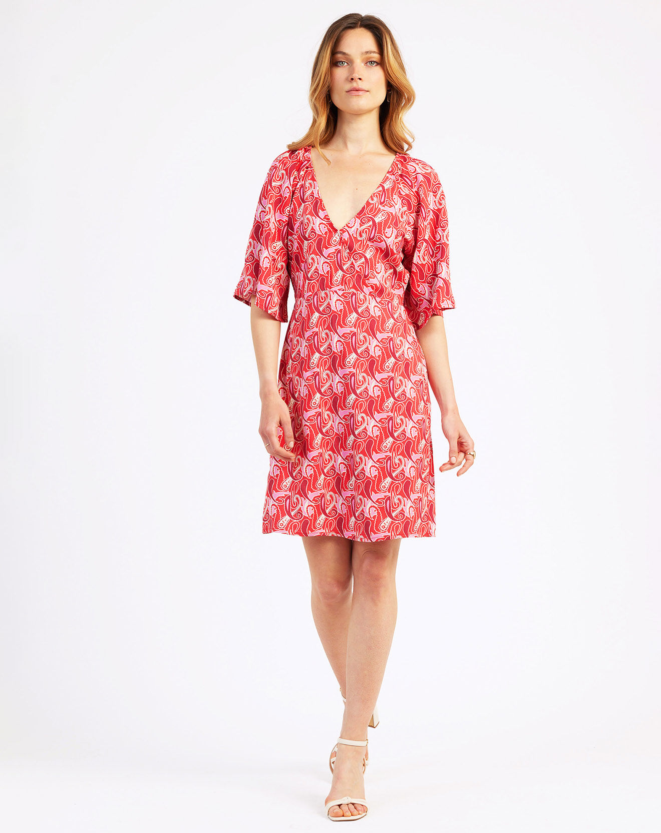 An'ge Robe Oliza rouge