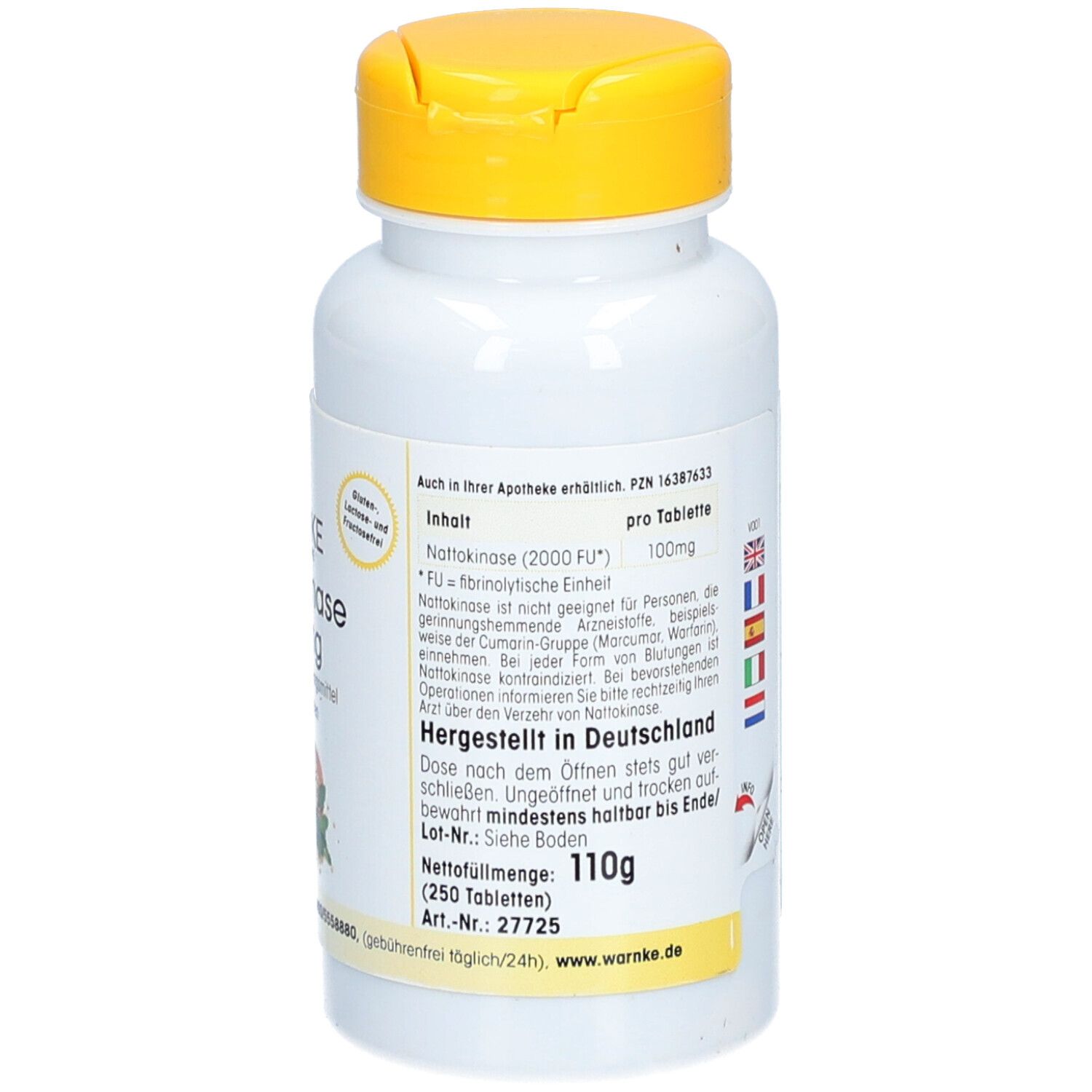 WARNKE Nattokinase 100mg
