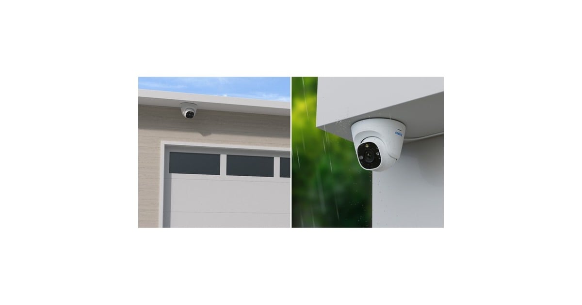 ReolinkP344, slimme 12 MP PoE Dome-camera met spotlight  (Wit, Kleurennachtzicht)