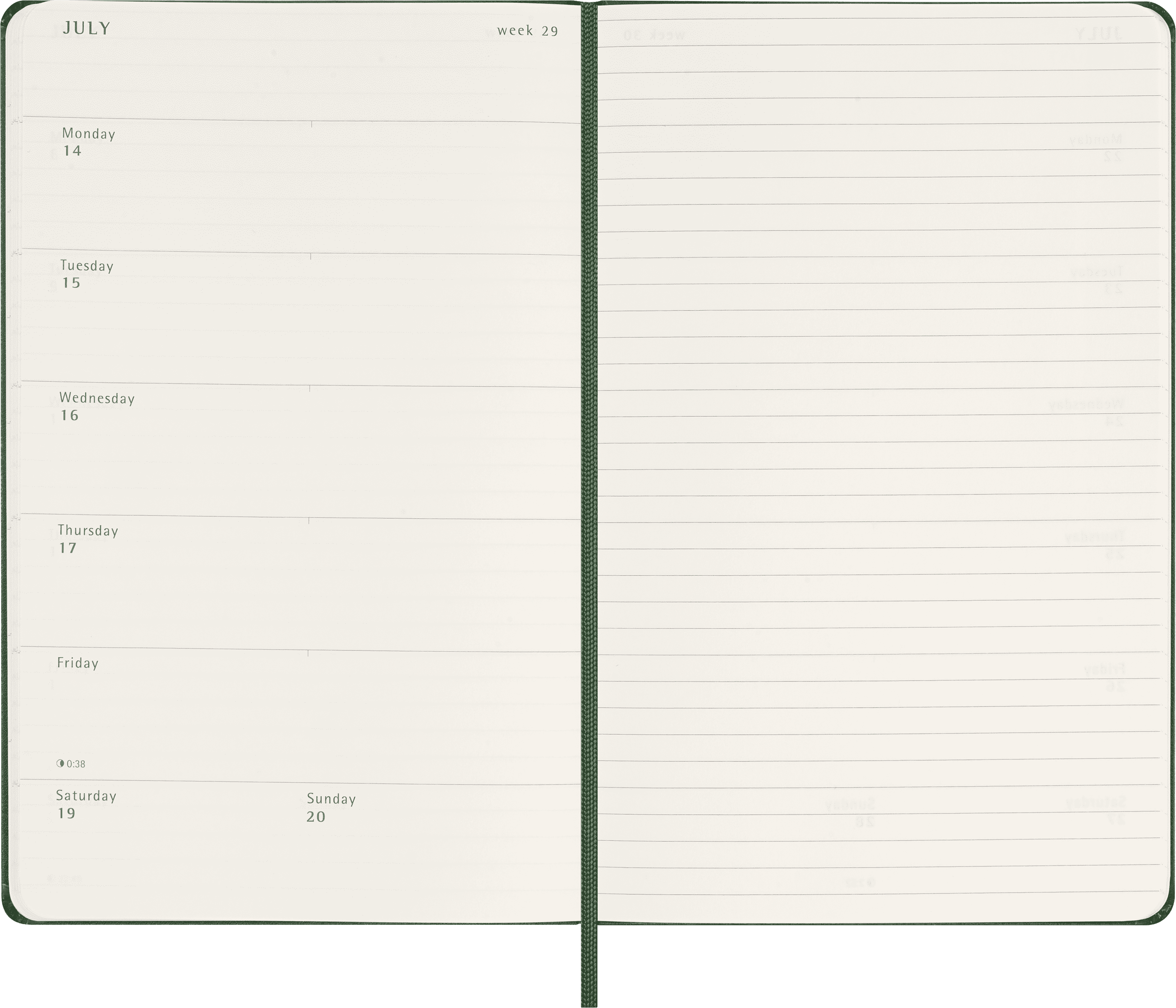 Classic Planner 2025 Large Weekly, hard cover, 12 months