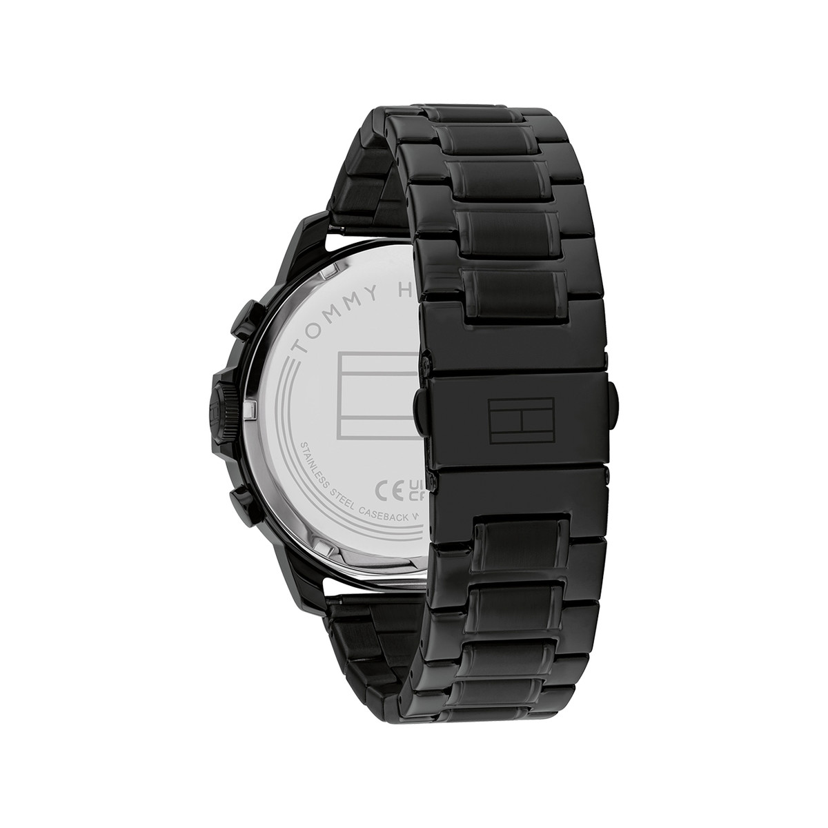 Montre TOMMY HILFIGER luca homme bracelet acier inoxydable noir