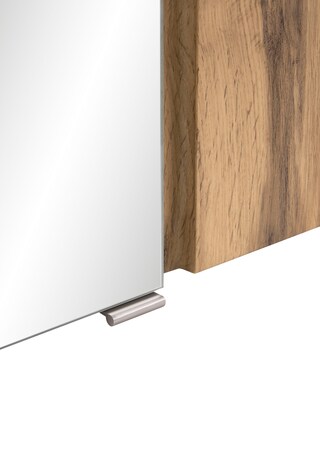 Bad-Spiegelschrank GENT braun MDF-Tür links