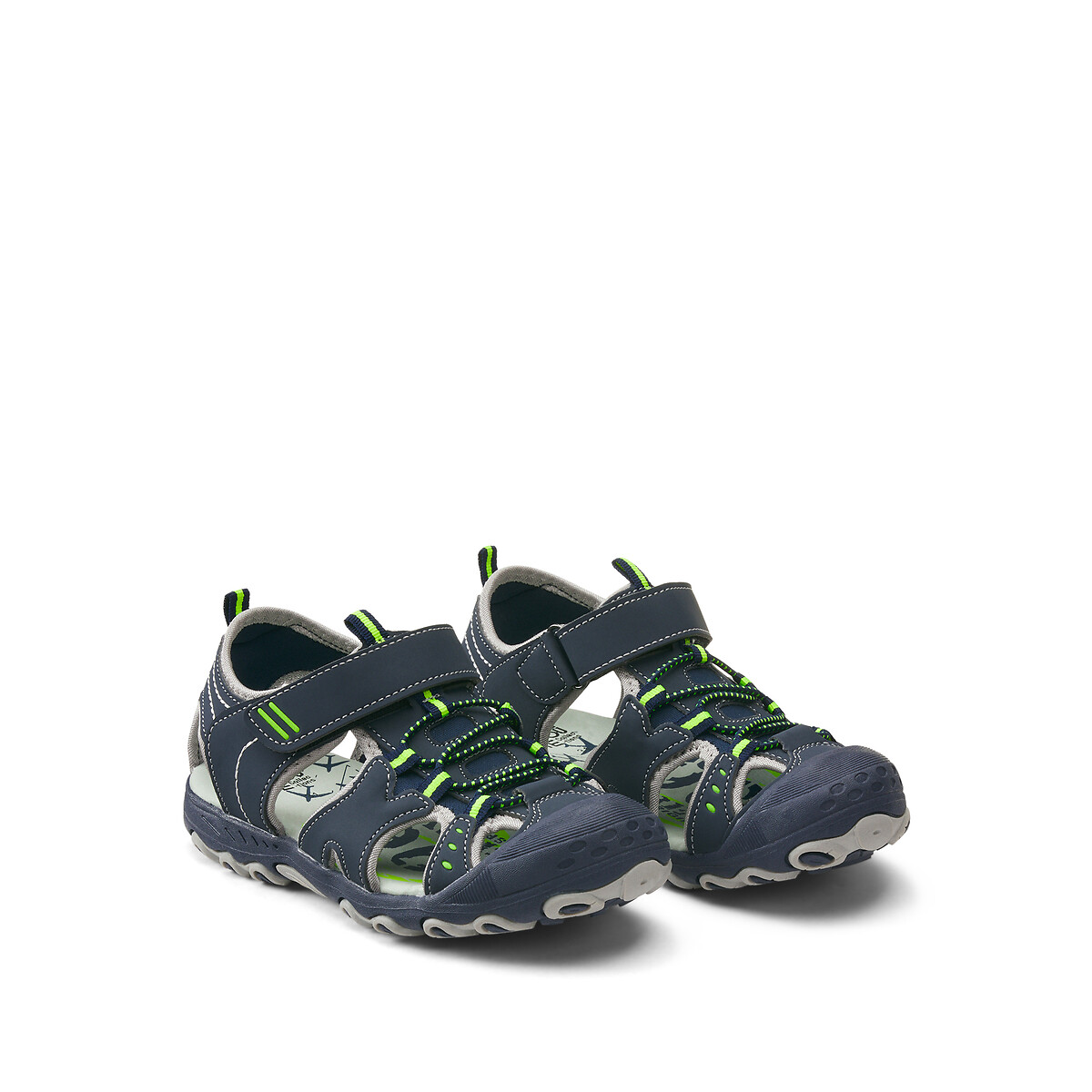 COLEÇÕES LA REDOUTE<br>Sandálias esportivas com velcro