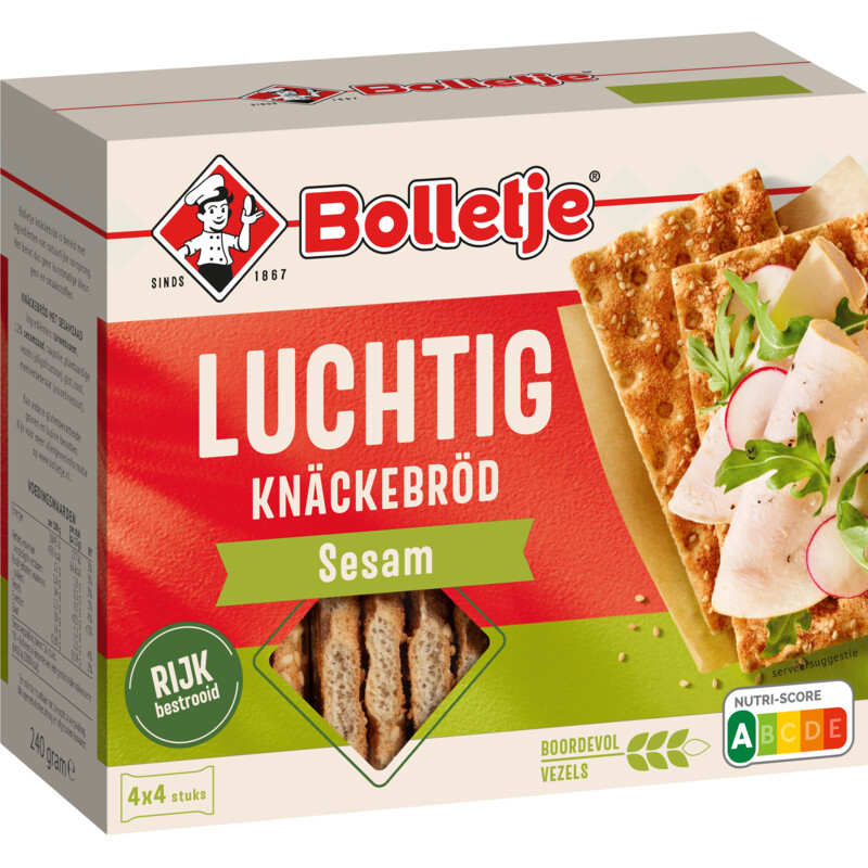 Bolletje Luchtig Knackebrod sesam