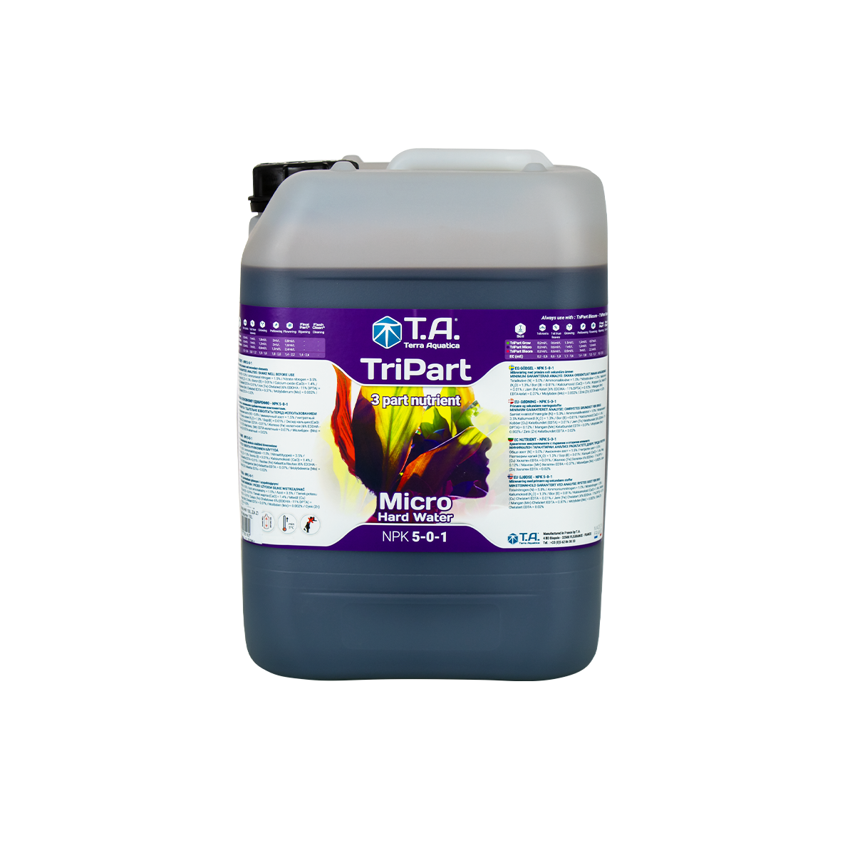 Tripart micro eau dure 10 litres