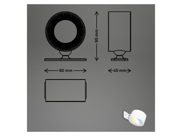 Set van 2 draadloze wandlampen