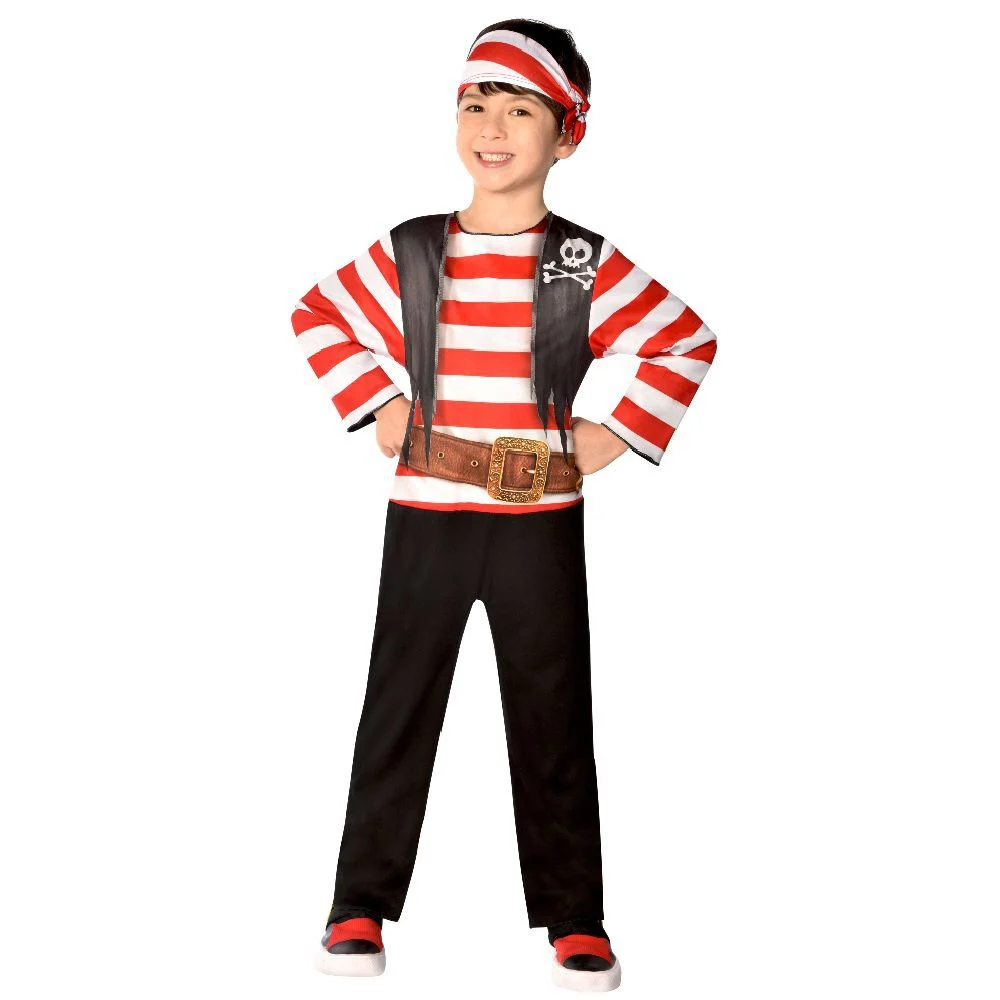 Déguisement réversible de pirate et de ninja 7/10 ans