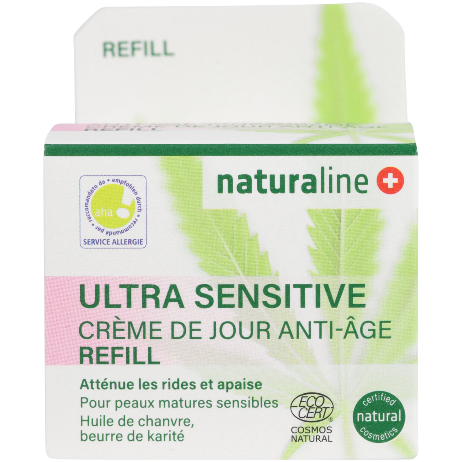 Naturaline Ultra Sensitive Tagescreme Anti-Age Refill