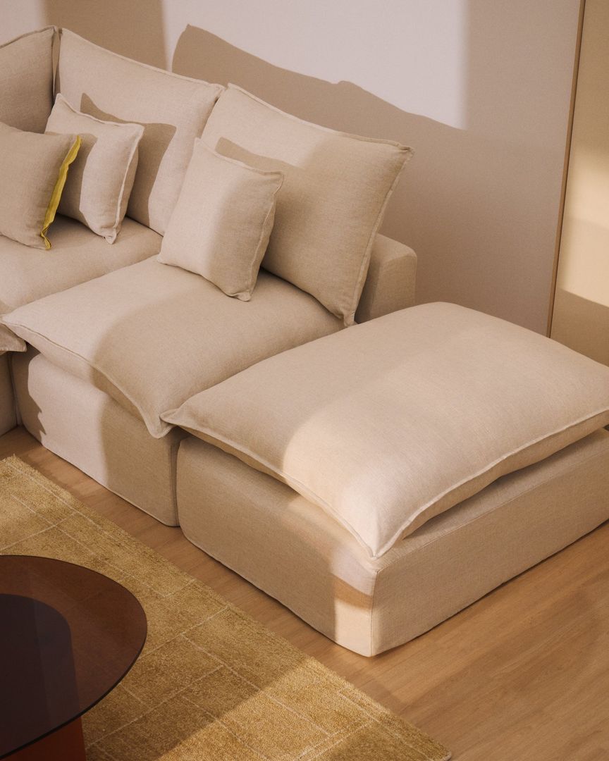 Kave Home Anarela Beige Hoekbank