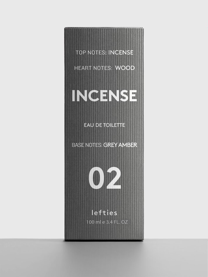 Incenso eau de toilette 100 ml - Cinza