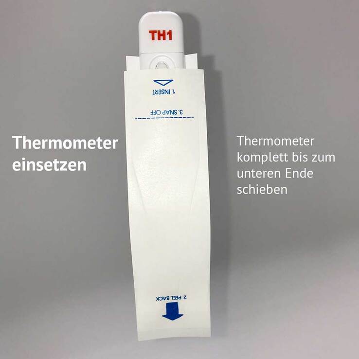 Domotherm Schutzhüllen für digital Fieberthermometer ohne Gl., 100 St