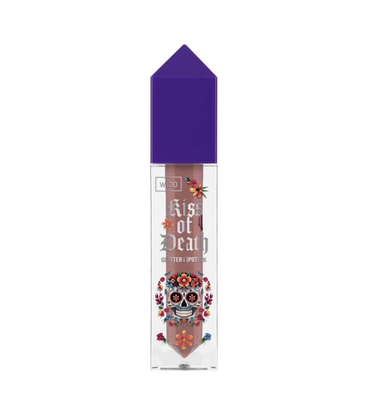 Wibo - Batom líquido com glitter Kiss Of Death - 01: La Jefecita