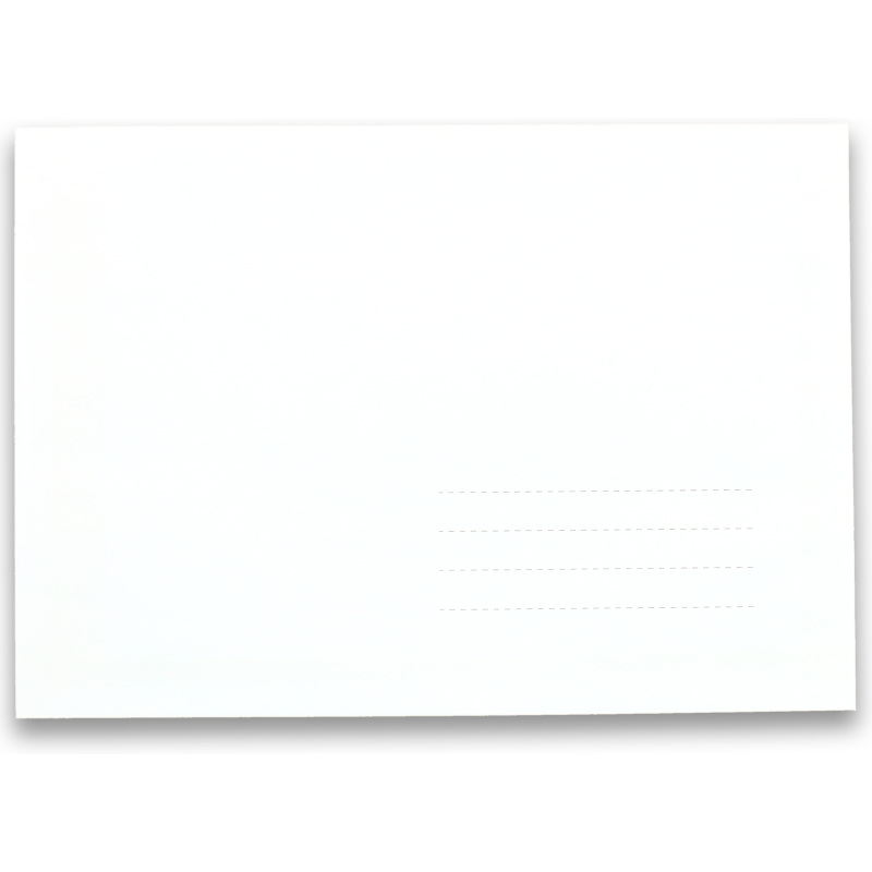 Pochette Oxford 229X324 X25 Kraft Blanc Auto Adhesive