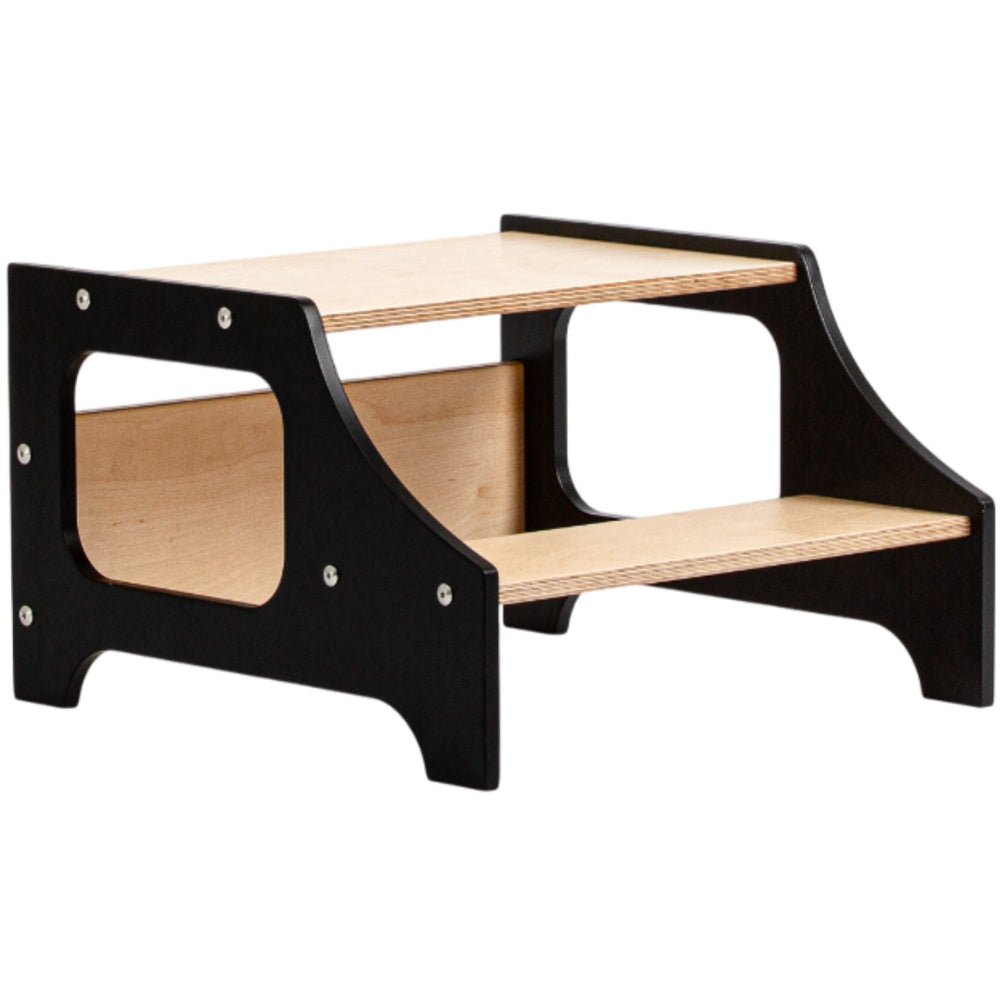 Step Stool Black - Duck Woodworks → Luksusbaby.dk