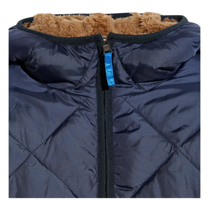 Bellerose Blouson Reversible Doudou Helmut | Bleu nuit