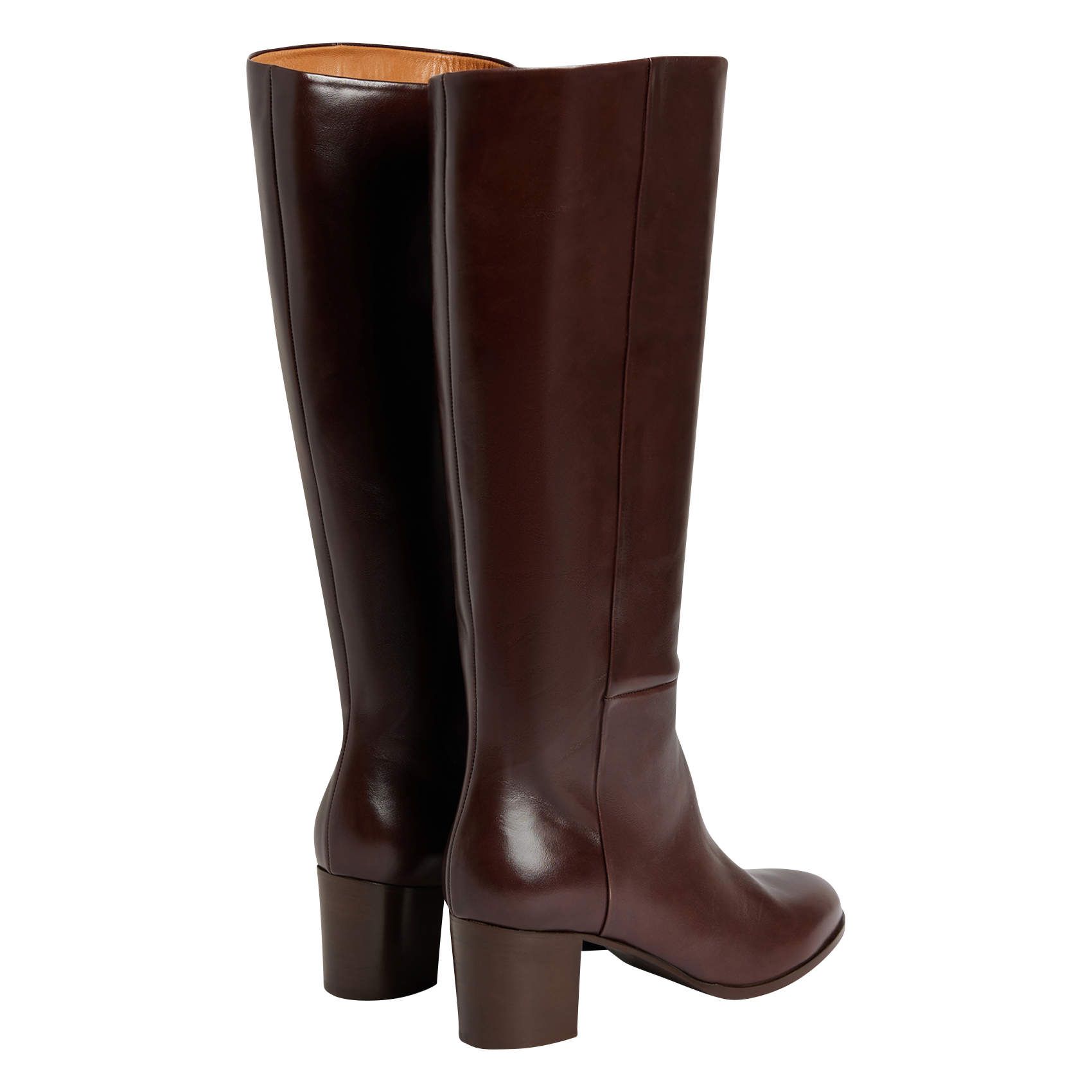 LIZZIE - Bottes en cuir | Marron