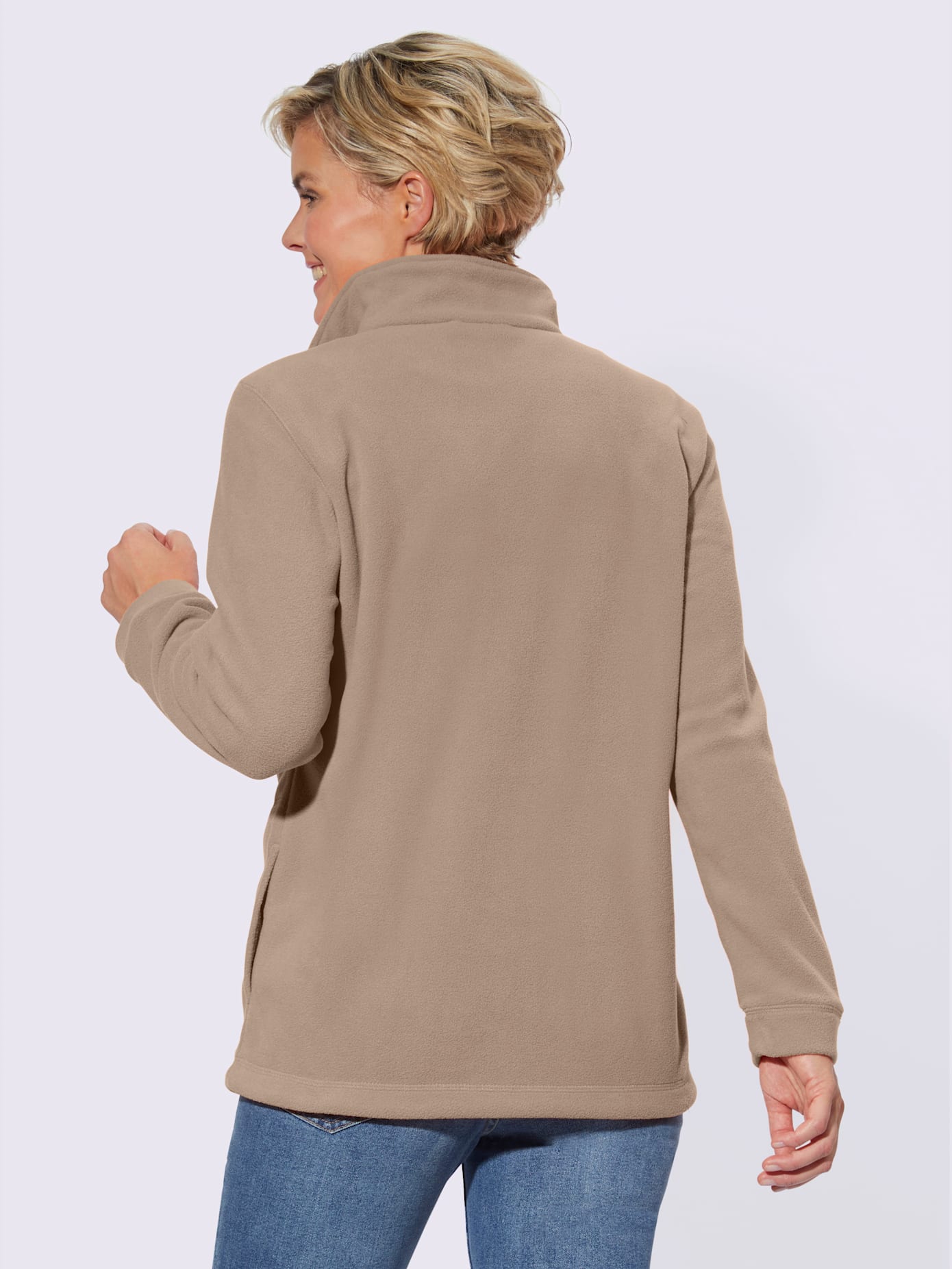 Veste polaire traitement contre les bouloches