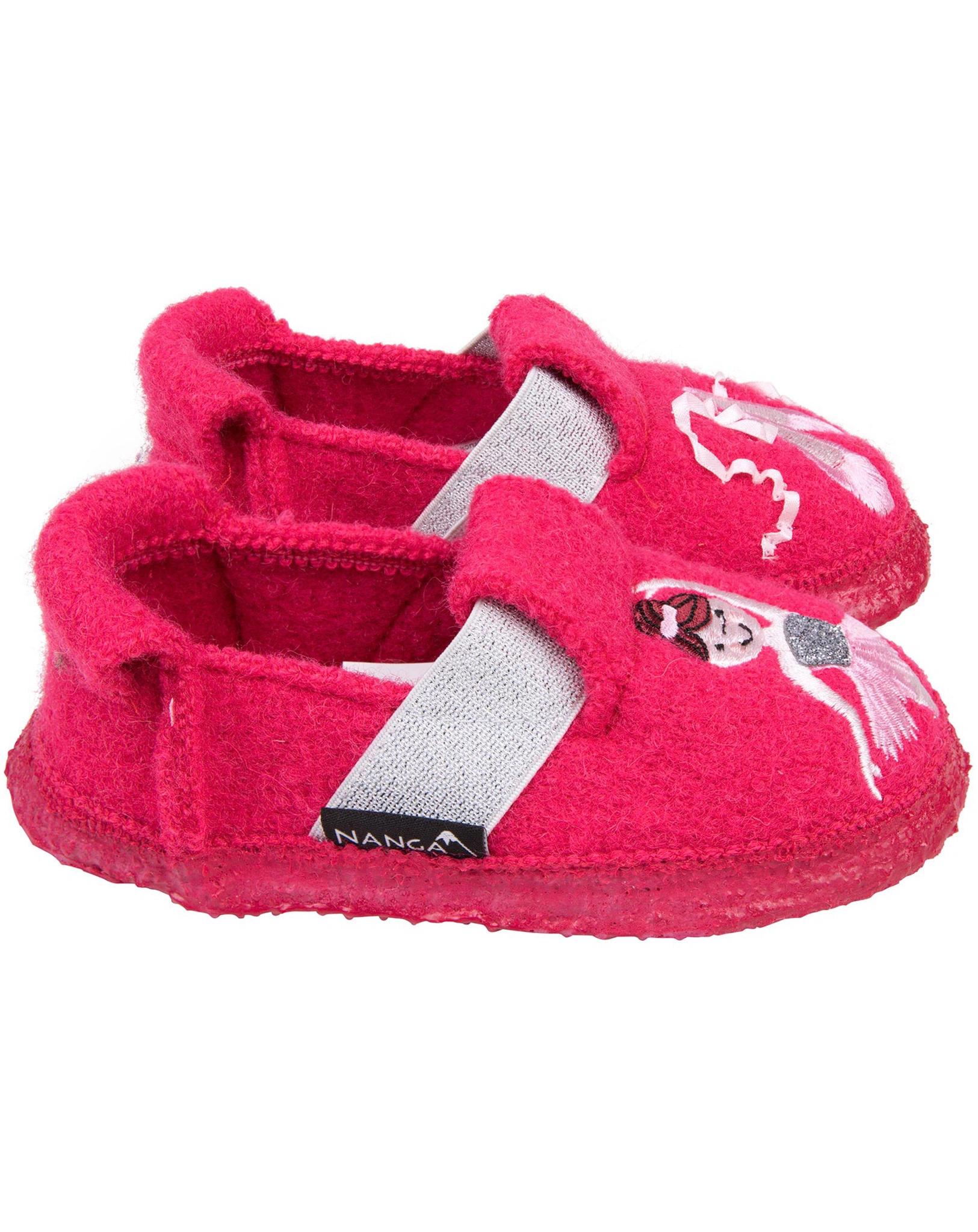 Schlupf-Hausschuhe BALLET in fuchsia