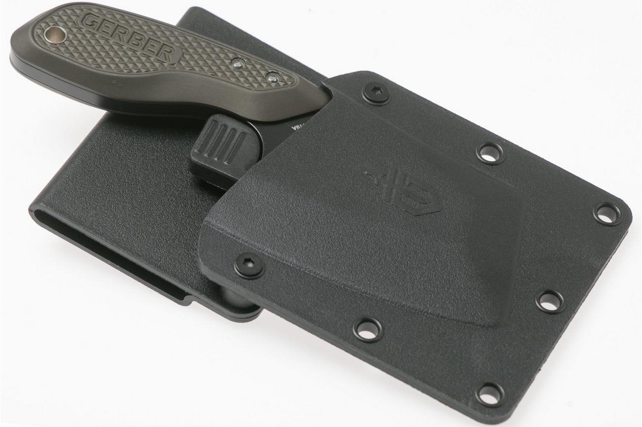 Gerber Tri-Tip Mini Cleaver Green Black 31-003728 vast mes