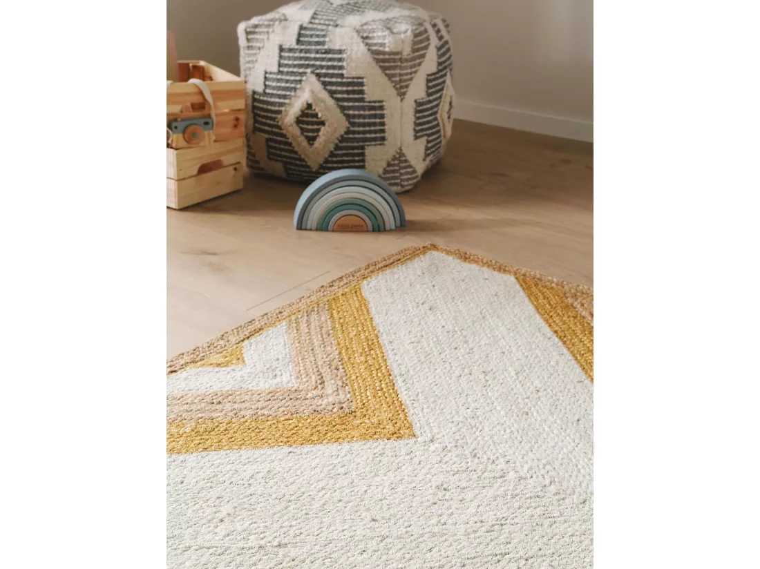 Tapis enfant Frieda Jaune 120x170 cm