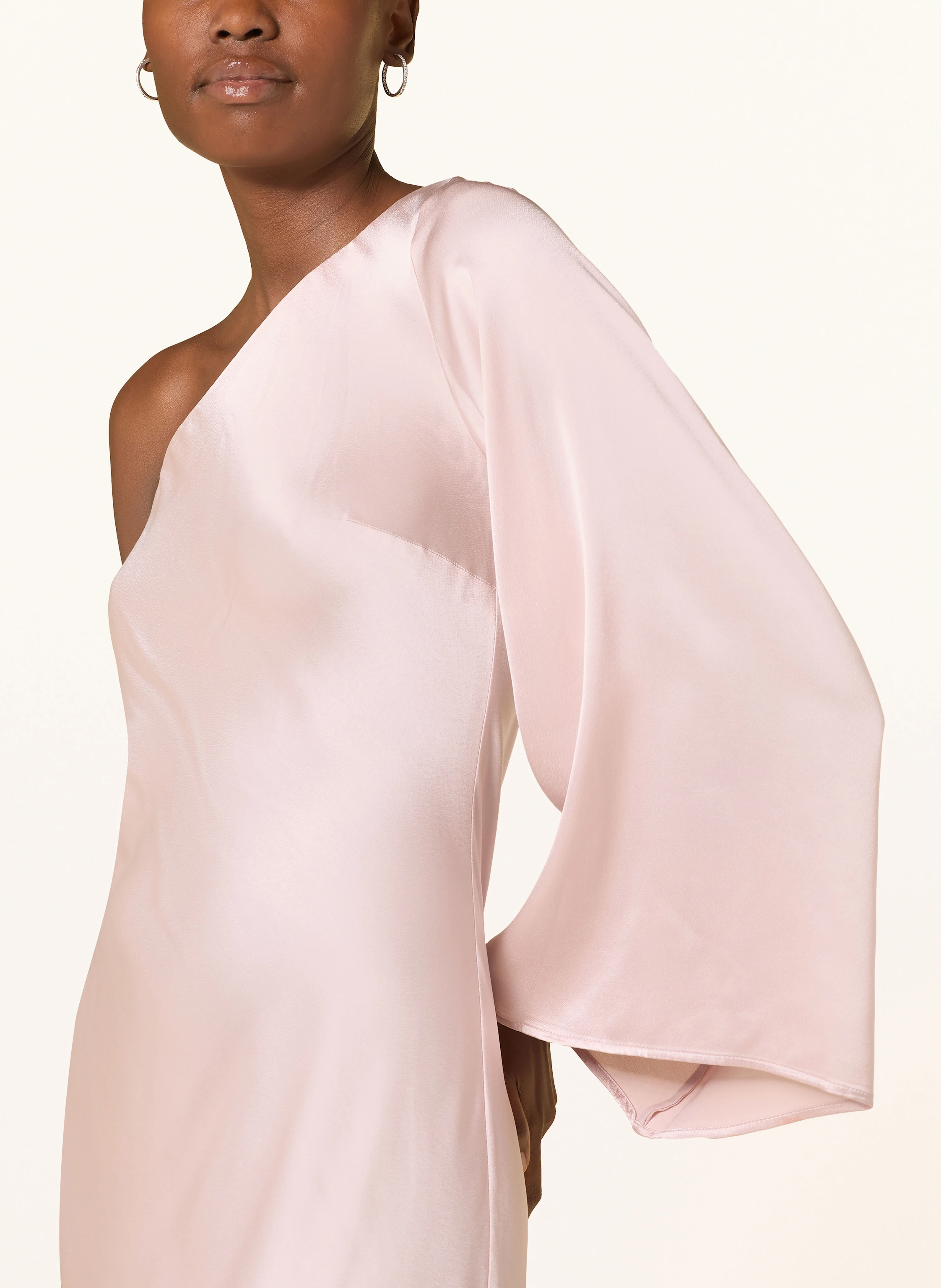 ottod'ame One-Shoulder-Kleid aus Satin