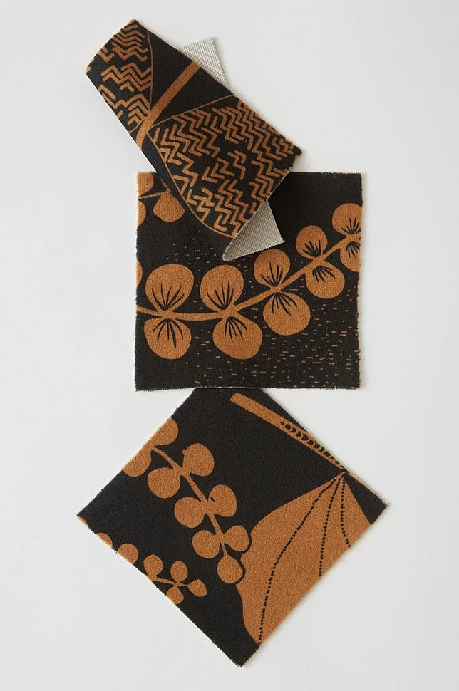 PRINTED VELVET stoffprøve