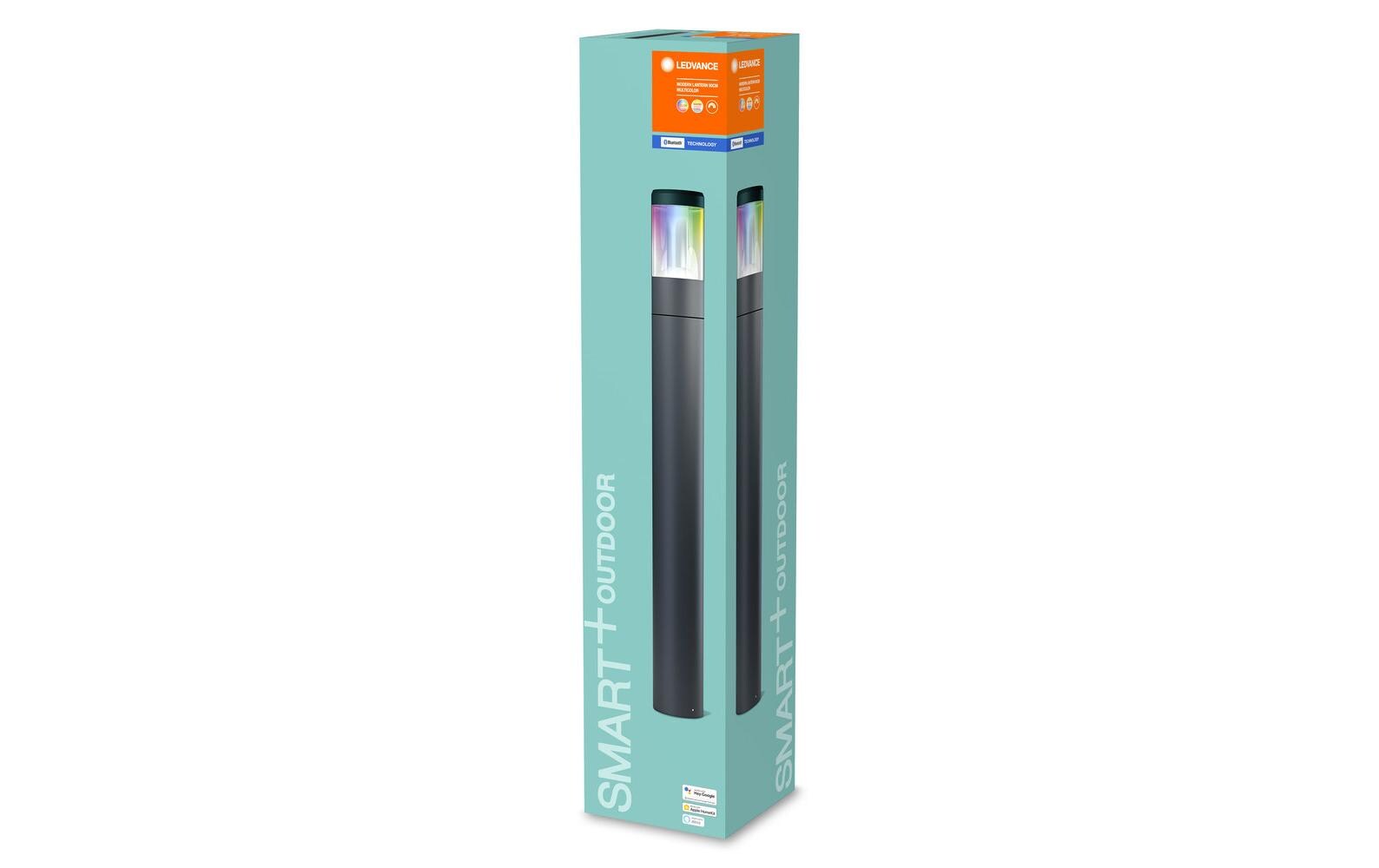 Gartenleuchte SMART+ Modern, 90 cm, Dunkelgrau, RGBW, BTLaterne mit Bluetooth-Technologie