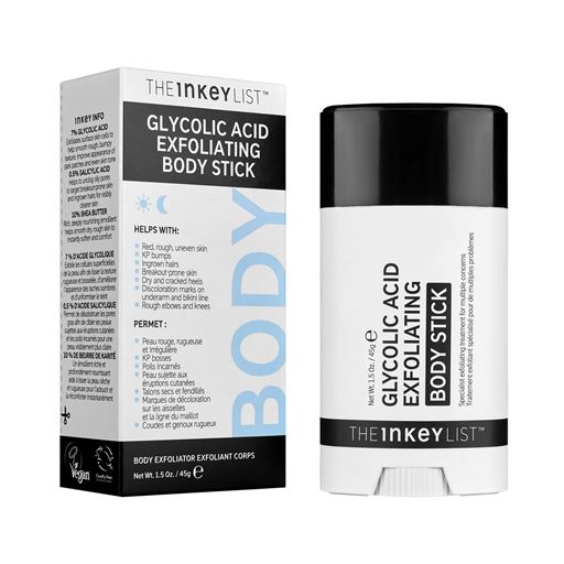 The Inkey List Glycolic Acid Exfoliating Body Stick, 45 g