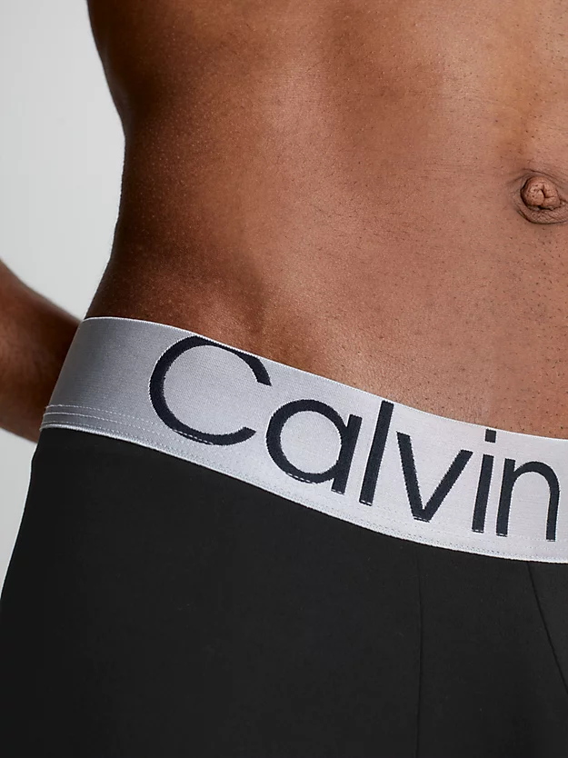Cuecas Boxer Steel Micro de Cintura Baixa, Pacote com 3 Unidades