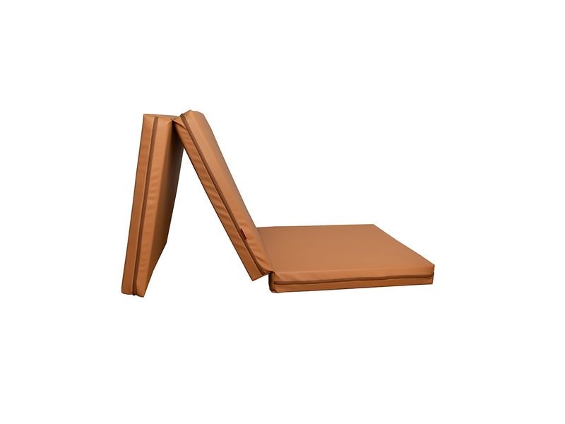 BenchK Gymnastikmatte klappbar, Braun Gymnastikmatratze für Sprossenwände