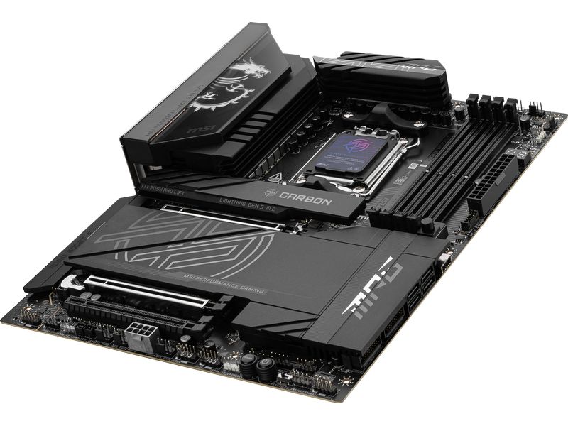 MSI Mainboard MPG X870E CARBON WIFI MSI MPG X870E CARBON WIFI Motherboard AMD X870E Sockel AM5 ATX