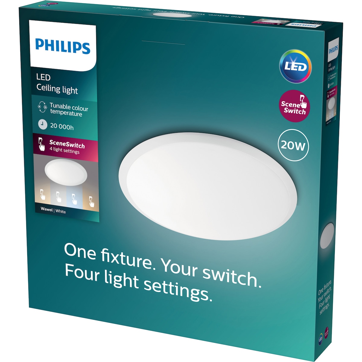 Philips Wavel taklampe 20W