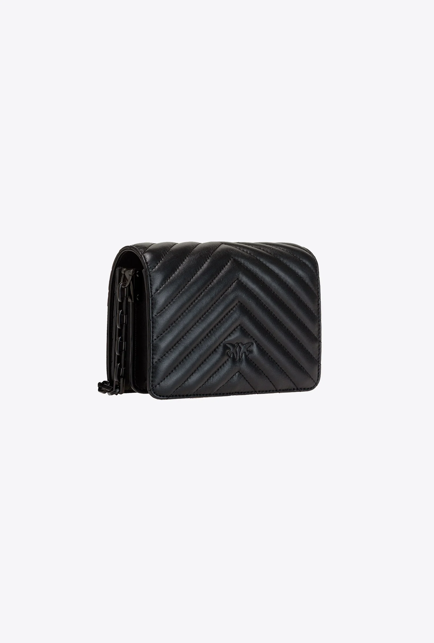 Mini love bag click color block | Noir