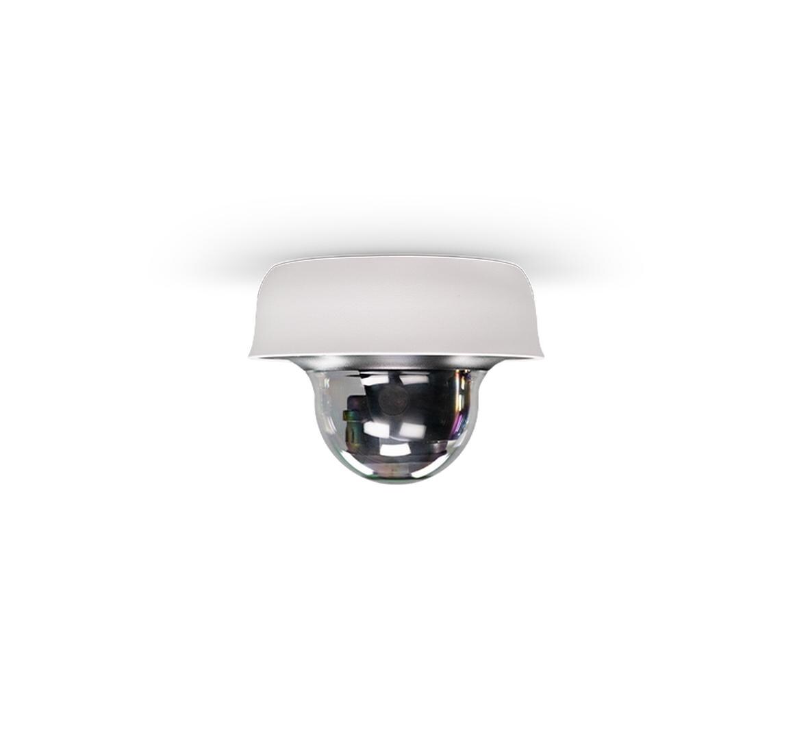 Netzwerkkamera MV63X 1 TB<br>Weitwinkel-Minidome-Kamera mit festem Objektiv für den Aussenbereich und 1 TB Onboard-Speicher