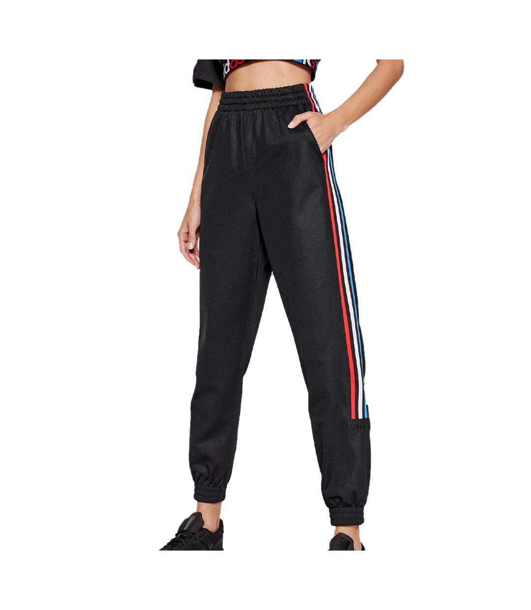 Jogging Noir Femme Adidas Trackpant