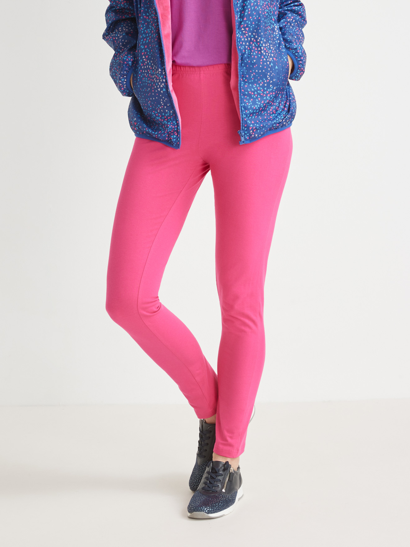 Lot de 2 leggings en jersey