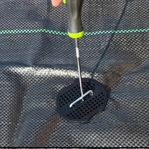 (17cm) Pickhaken Öldichtungs Werkzeug Nagelentfernungs Haken Heimwerker Zubehör - Schwarz / Grün