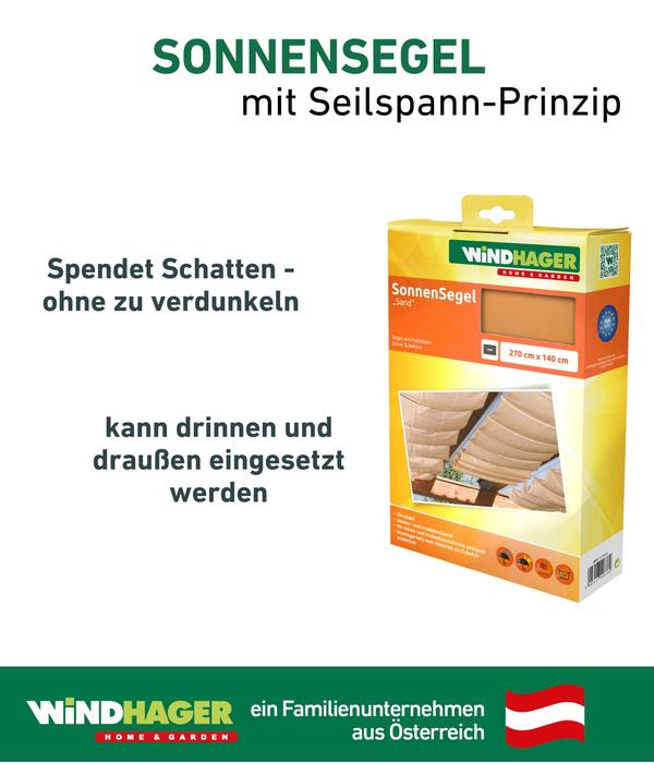 Windhager Sonnensegel, rechteckig,ca.