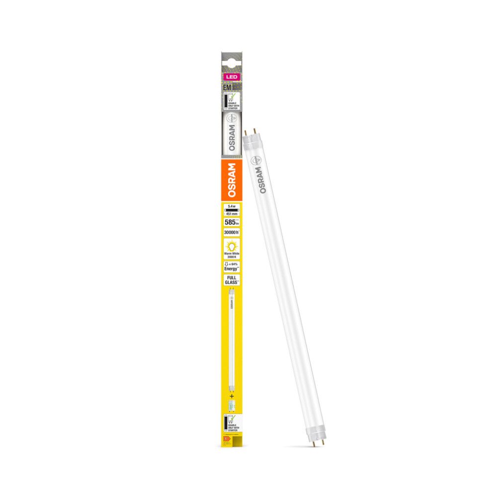 LYSRØR OSRAMLED T8 15 830 EM 5,4W G13 438MM