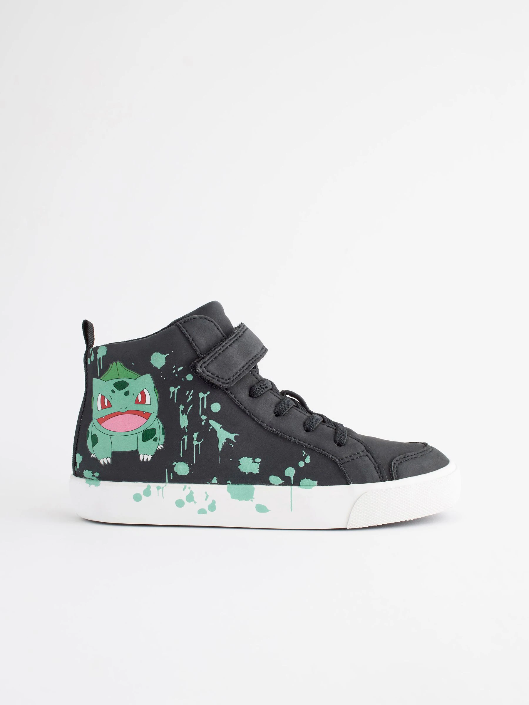 Zwart - Pokémon hoge sneakers met elastische veters
