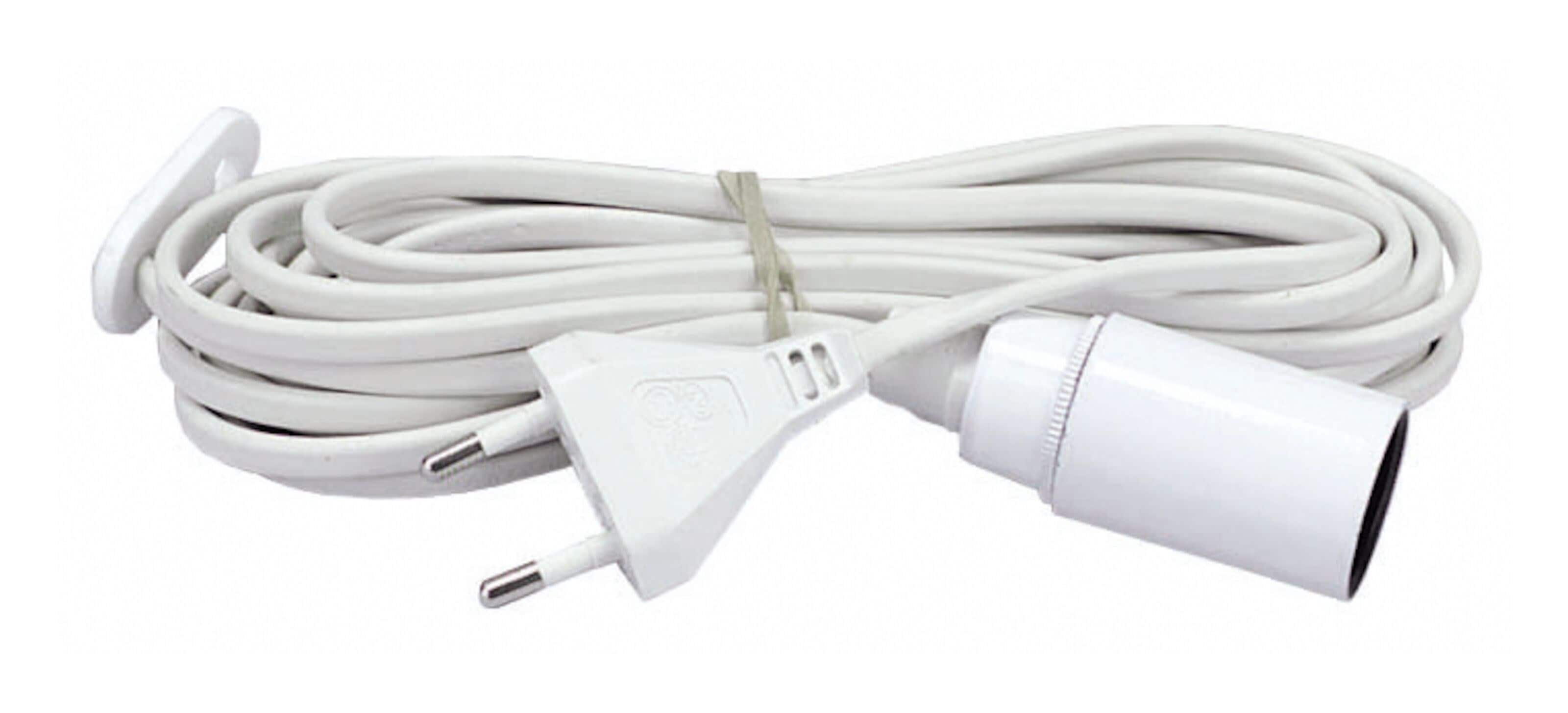 Lampeholder E14 med 3,5 m ledning